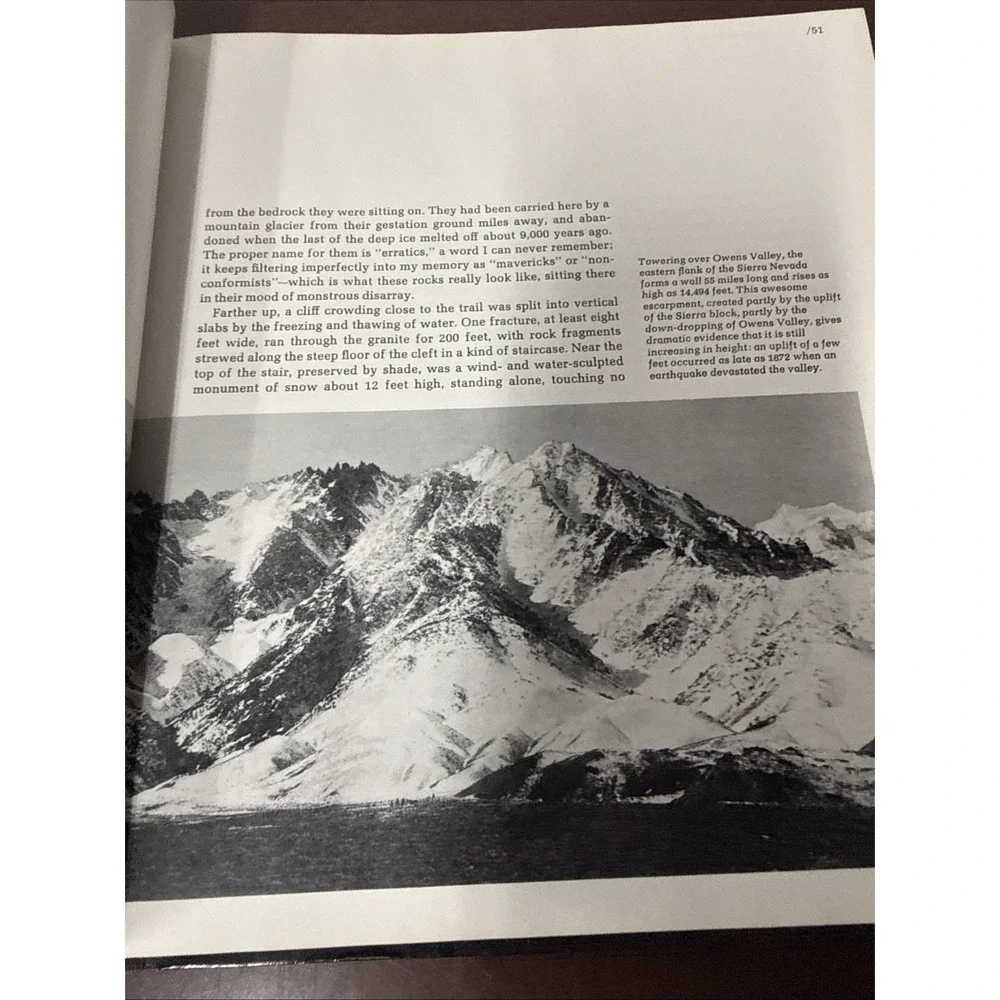 The American Wilderness: The High‎ Sierra - Bowen & Time-Life (Hardcover, 1972)